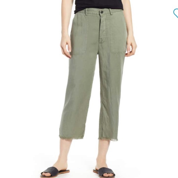 DL1961 linen blend pants